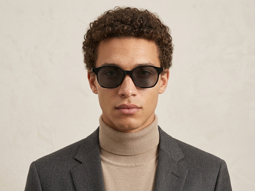 BS2503-0445_Black_Geometric_Plastic_Sunglasses-tryon_male