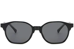BS2503-0445_Black_Geometric_Plastic_Sunglasses_front