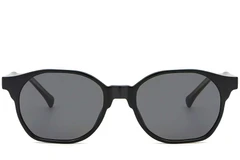 BS2503-0445_Black_Geometric_Plastic_Sunglasses_front