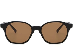 BS2503-0446_Black_Geometric_Plastic_Sunglasses_front
