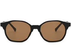 BS2503-0446_Black_Geometric_Plastic_Sunglasses_front