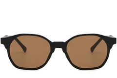 BS2503-0446_Black_Geometric_Plastic_Sunglasses_front