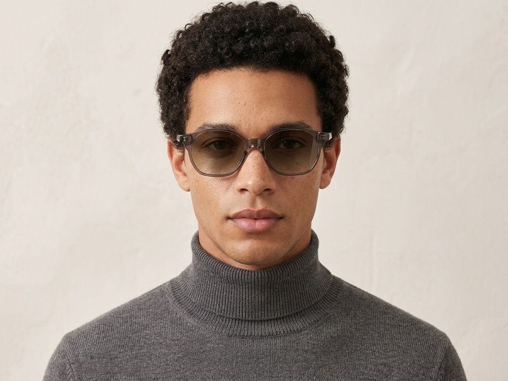 BS2503-0448_Brown_Geometric_Plastic_Sunglasses-tryon_male