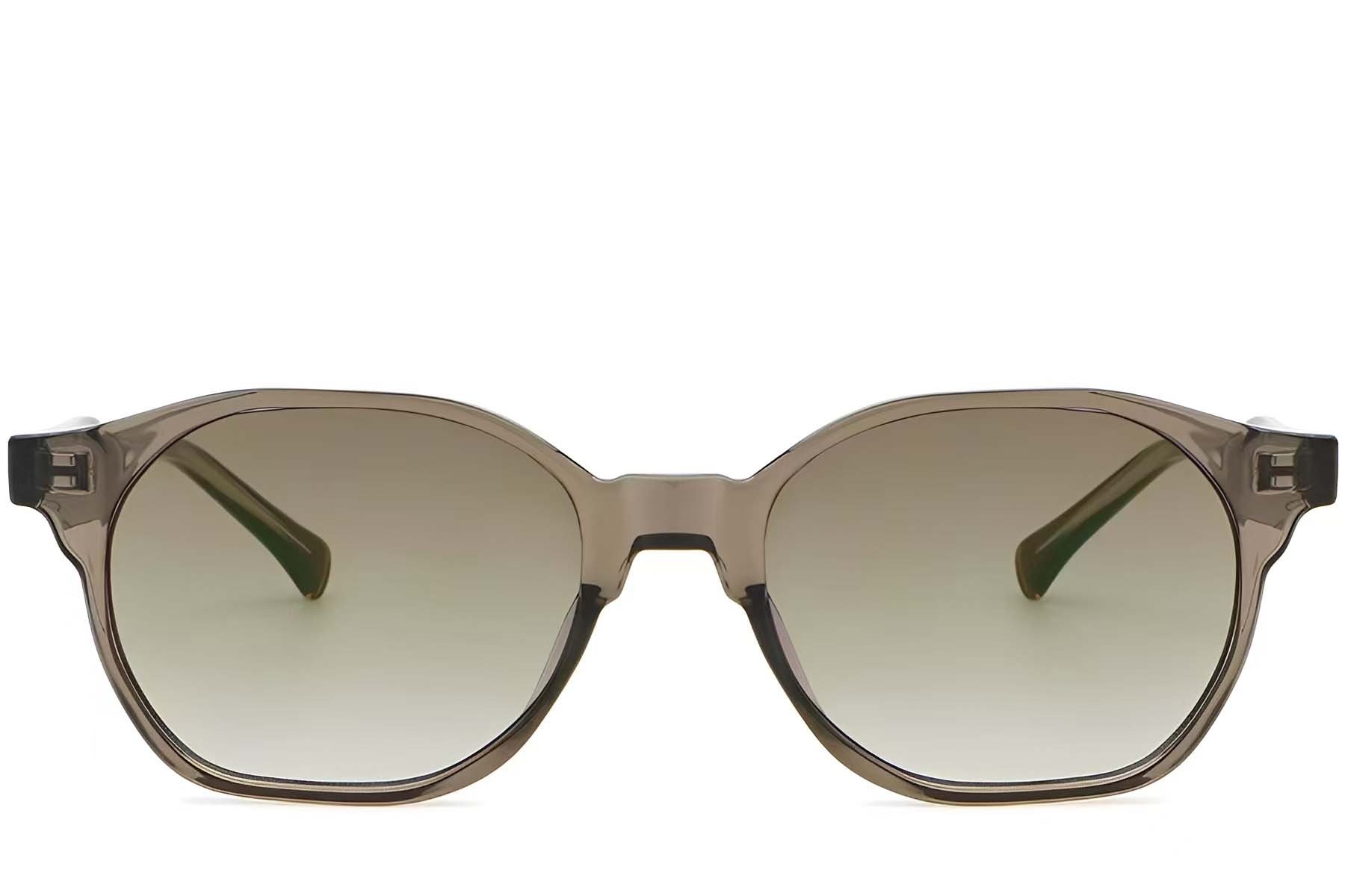 BS2503-0448_Brown_Geometric_Plastic_Sunglasses_front