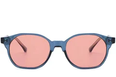 BS2503-0449_Blue_Geometric_Plastic_Sunglasses_front