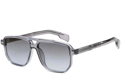 Aviator Grey Plastic Sunglasses #BS2503-0458