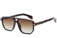 Aviator Tortoiseshell Plastic Sunglasses #BS2503-0460