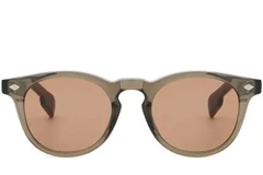 BS2503-0464_Brown_Oval_Plastic_Sunglasses_front