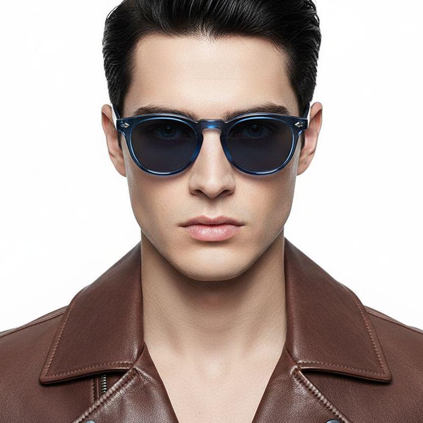 bs2503-0466_blue_oval_plastic_sunglasses_model