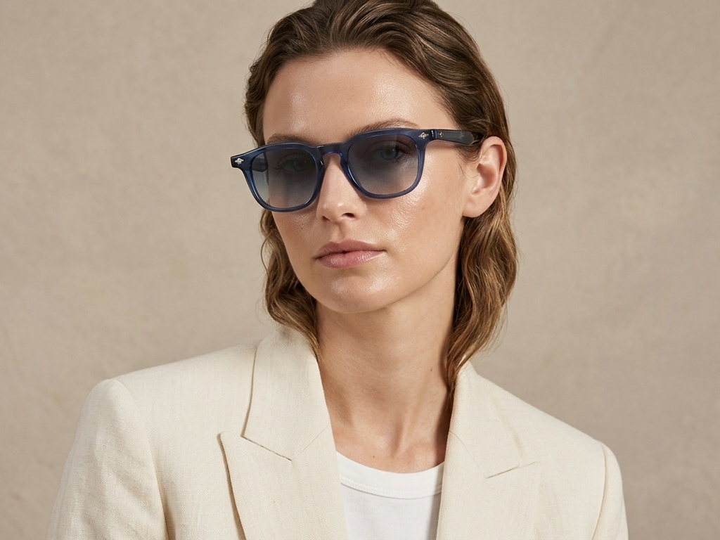 BS2503-0472_Blue_Rectangular_Plastic_Sunglasses-tryon_female