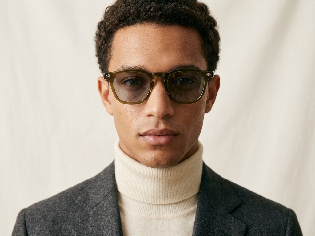 BS2503-0473_Green_Rectangular_Plastic_Sunglasses-tryon_male