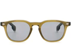 BS2503-0473_Green_Rectangular_Plastic_Sunglasses_front