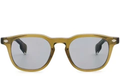 BS2503-0473_Green_Rectangular_Plastic_Sunglasses_front