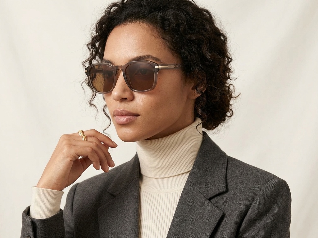 BS2503-0477_Brown_Rectangular_Plastic_Sunglasses-tryon_female