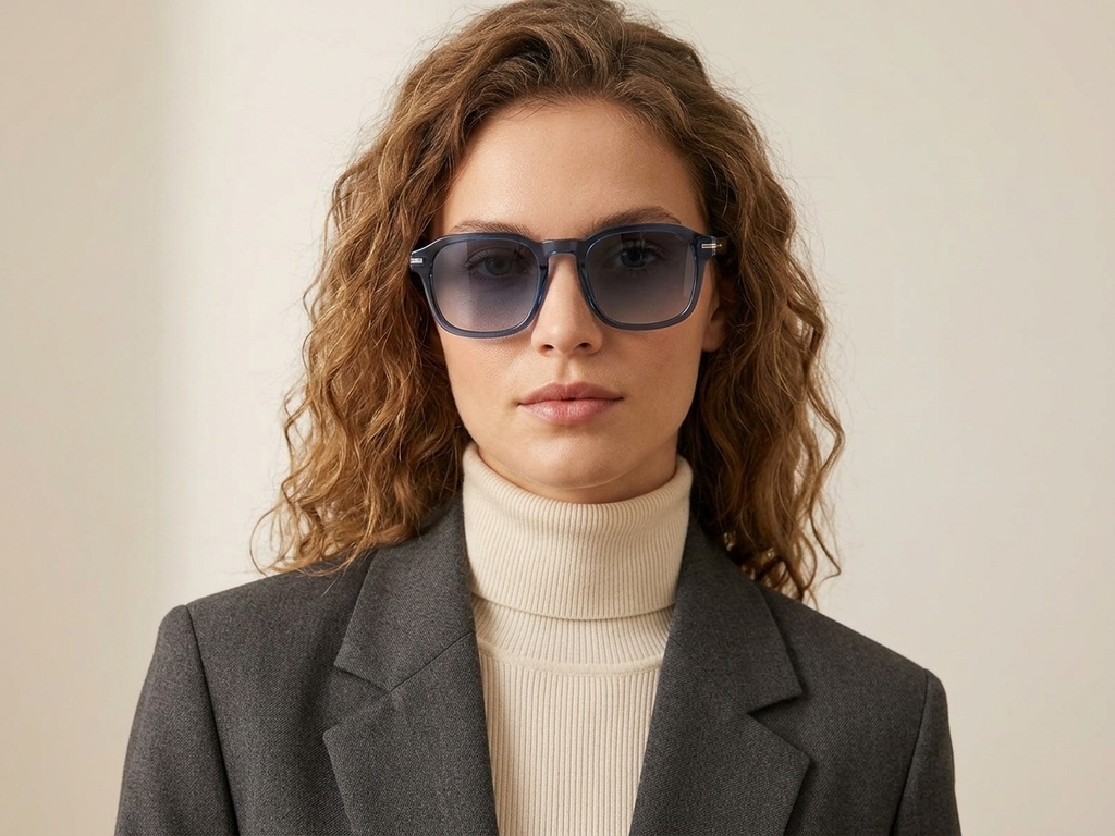 BS2503-0479_Blue_Rectangular_Plastic_Sunglasses-tryon_female