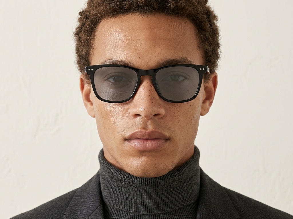 BS2503-0480_Black_Rectangular_Plastic_Sunglasses-tryon_male