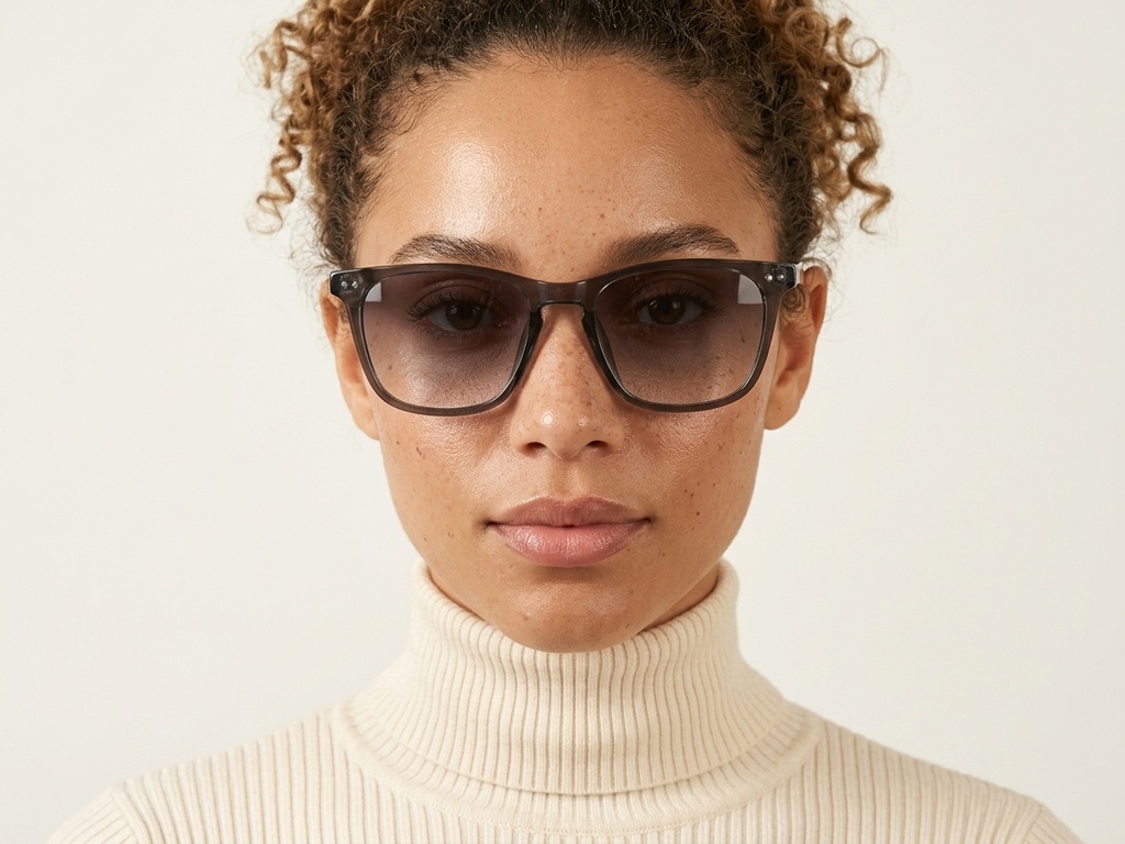 BS2503-0482_Grey_Rectangular_Plastic_Sunglasses-tryon_female