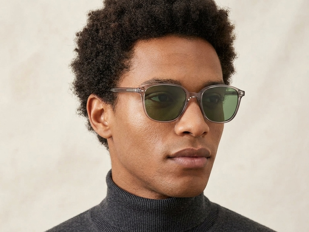BS2503-0487_Grey_Oval_Plastic_Sunglasses-tryon_male