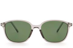 BS2503-0487_Grey_Oval_Plastic_Sunglasses_front