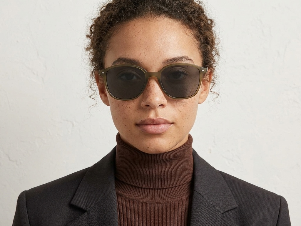 BS2503-0489_Green_Oval_Plastic_Sunglasses-tryon_female