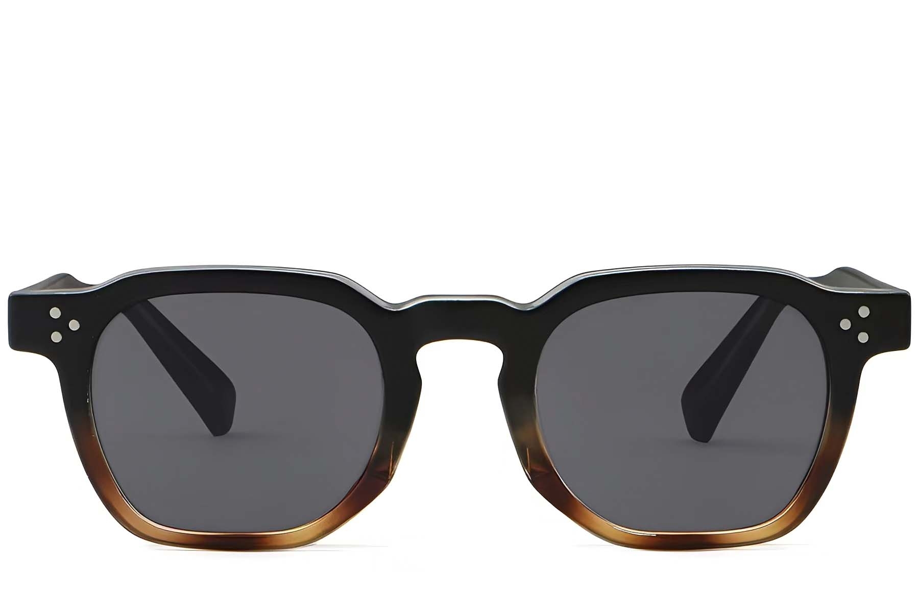 BS2503-0494_Tortoiseshell_Geometric_Plastic_Sunglasses_front