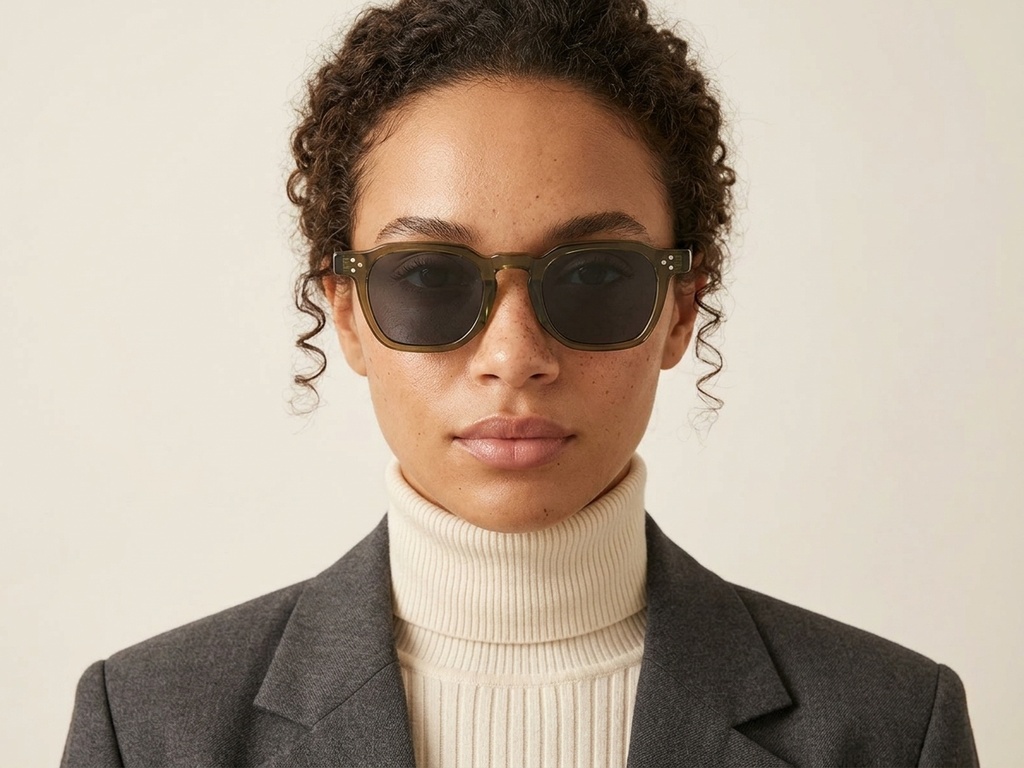 BS2503-0496_Green_Geometric_Plastic_Sunglasses-tryon_female