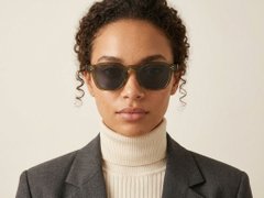BS2503-0496_Green_Geometric_Plastic_Sunglasses-tryon_female