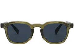 BS2503-0496_Green_Geometric_Plastic_Sunglasses_front