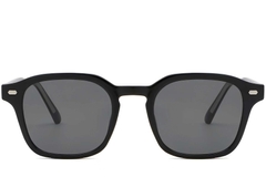 BS2503-0497_Black_Rectangular_Plastic_Sunglasses_front