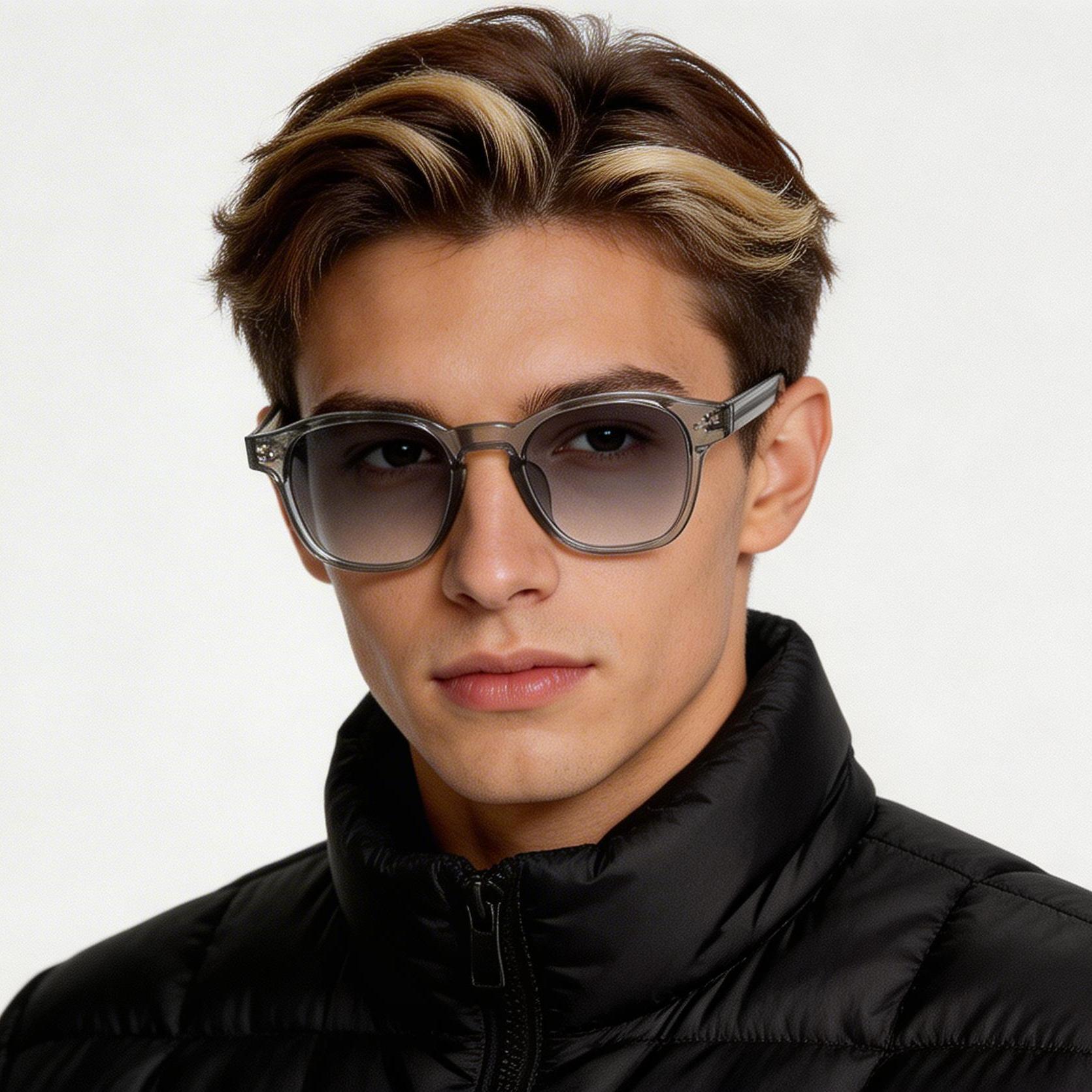 bs2503-0505_grey_oval_plastic_sunglasses_model