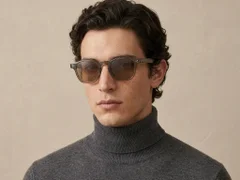 BS2503-0507_Brown_Oval_Plastic_Sunglasses-tryon_male