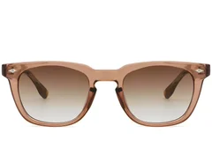 BS2503-0512_Brown_Rectangular_Plastic_Sunglasses_front