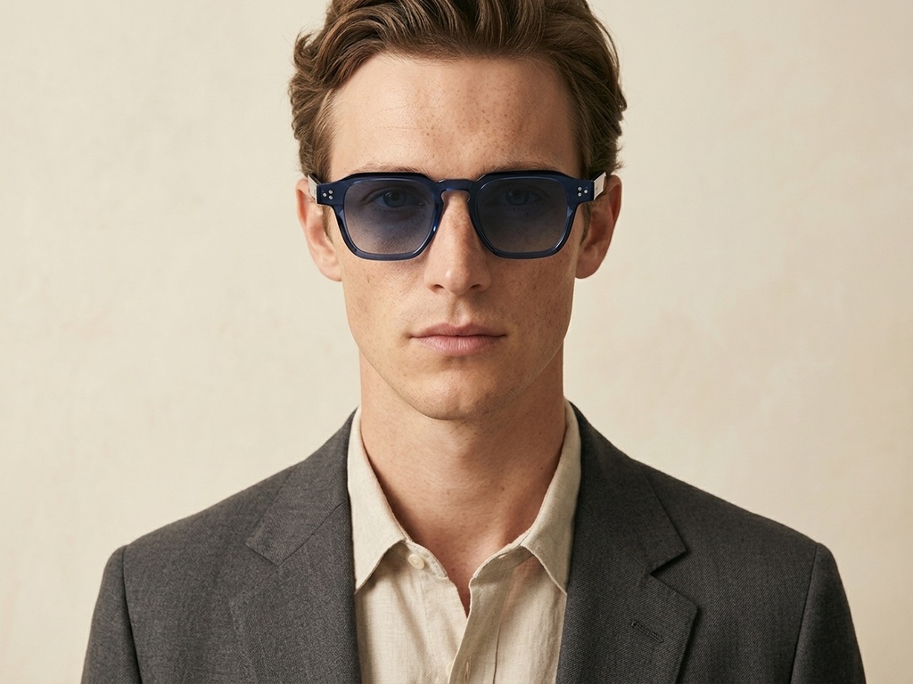 BS2513-0004_Blue_Rectangular_Plastic_Sunglasses-tryon_male