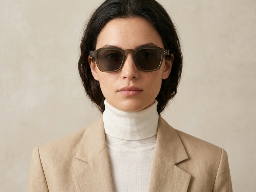 BS2513-0005_Brown_Rectangular_Plastic_Sunglasses-tryon_female