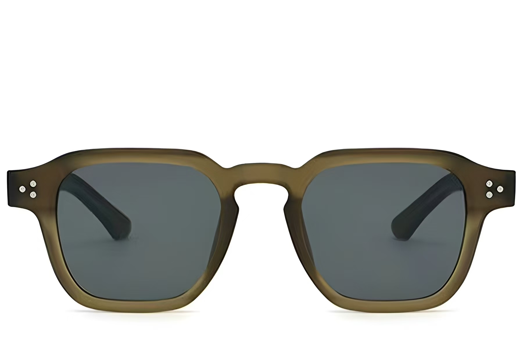 BS2513-0005_Brown_Rectangular_Plastic_Sunglasses_front