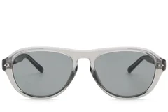 BS2513-0012_Grey_Aviator_Plastic_Sunglasses_front