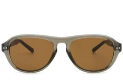 BS2513-0013_Brown_Aviator_Plastic_Sunglasses_front