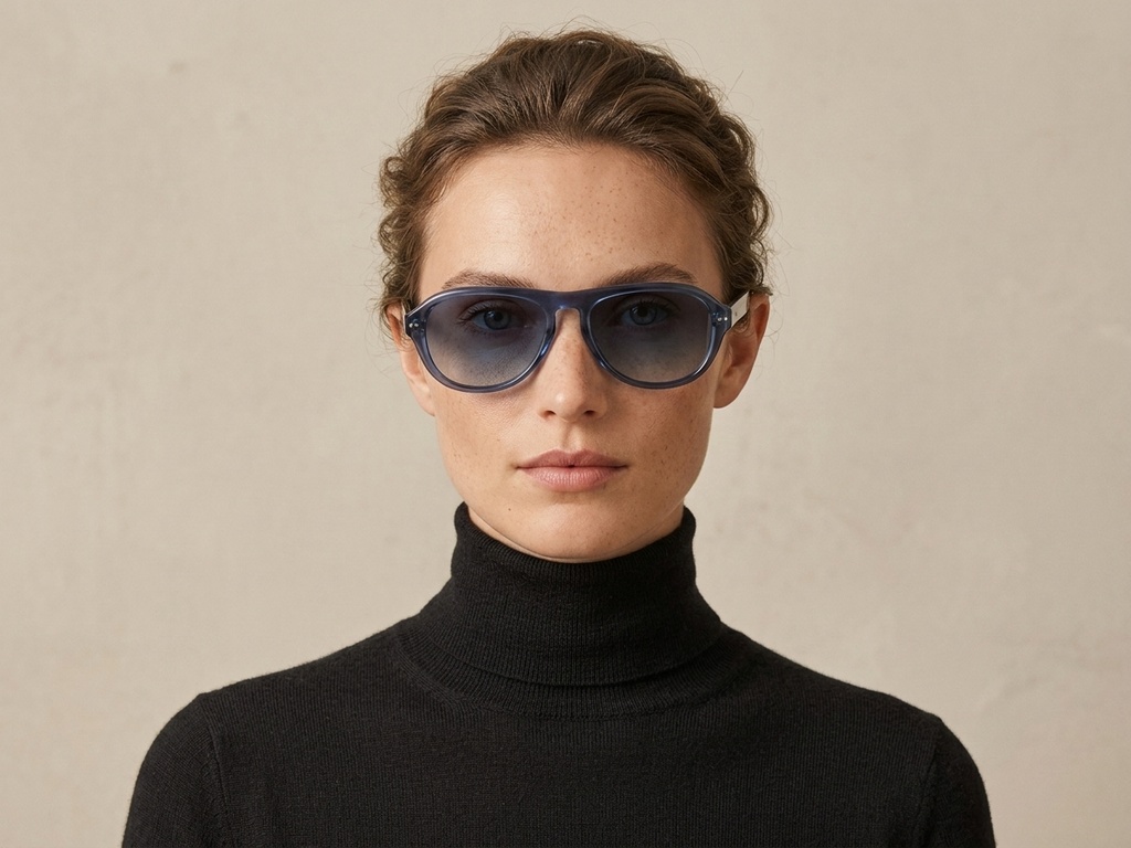 BS2513-0015_Blue_Aviator_Plastic_Sunglasses-tryon_female