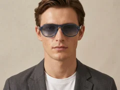 BS2513-0015_Blue_Aviator_Plastic_Sunglasses-tryon_male