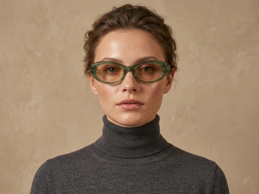 BS2513-0024_Green_Butterfly_Plastic_Sunglasses-tryon_female