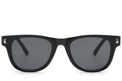 BS2513-0025_Black_Rectangular_Plastic_Sunglasses_front