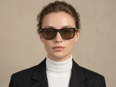 BS2513-0026_Black_Rectangular_Plastic_Sunglasses-tryon_female