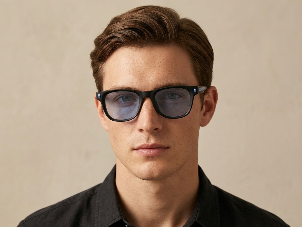 BS2513-0027_Black_Rectangular_Plastic_Sunglasses-tryon_male