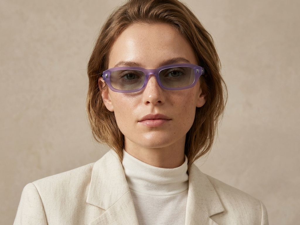 BS2513-0033_Purple_Rectangular_Plastic_Sunglasses-tryon_female