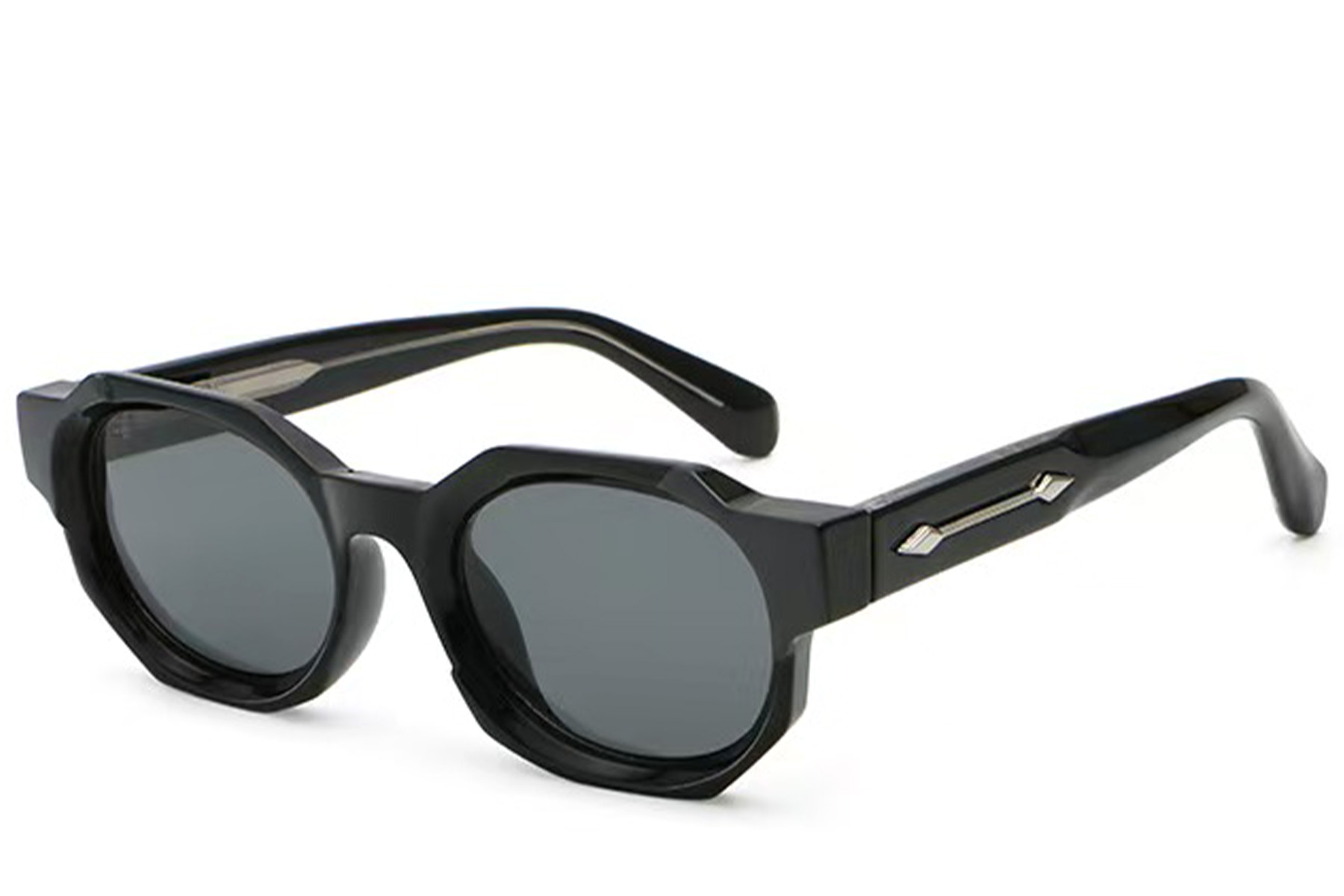 BS2513-0034_Black_Geometric_Plastic_Sunglasses_corner