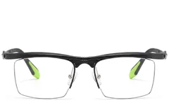 BS2519-0001_Black_Rectangular_Ultem_Glasses_front