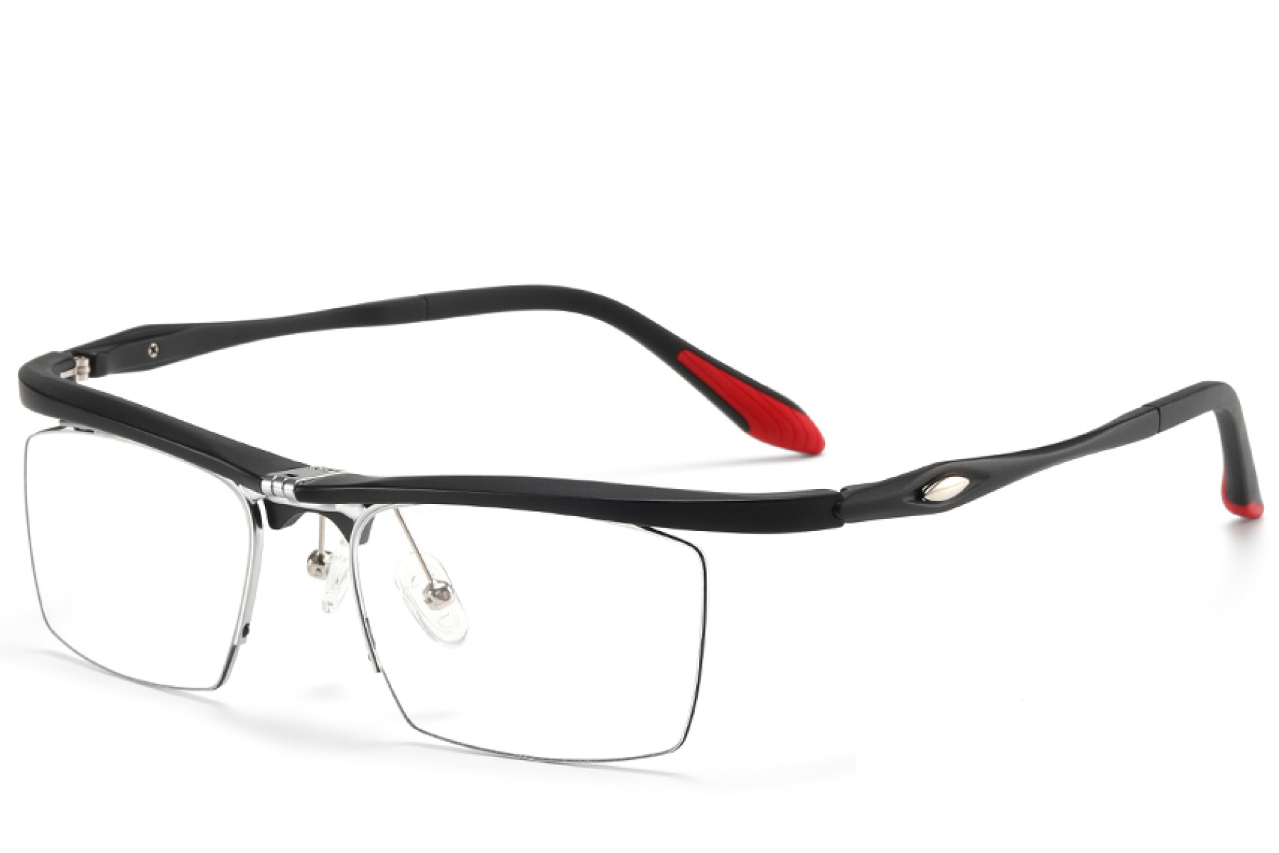BS2519-0002_Black_Rectangular_Ultem_Glasses_corner