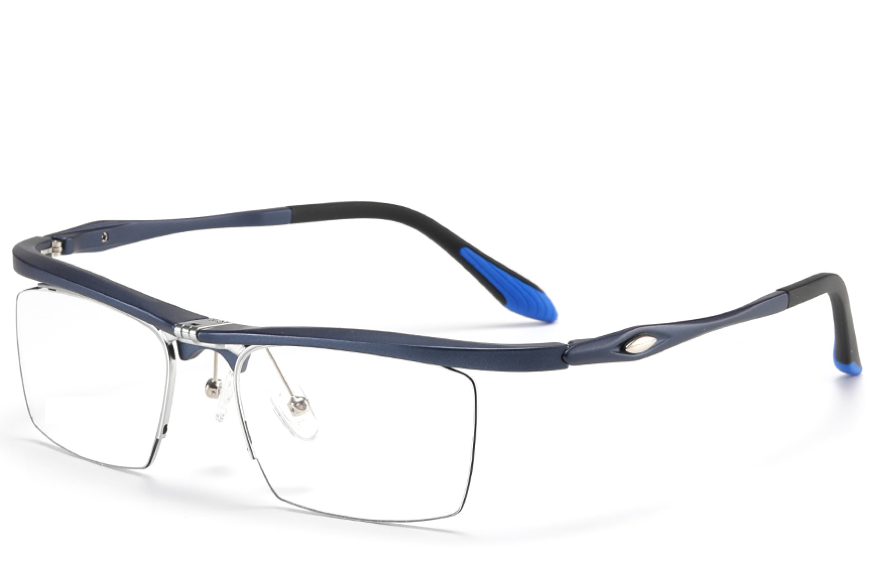 BS2519-0004_Blue_Rectangular_Ultem_Glasses_corner