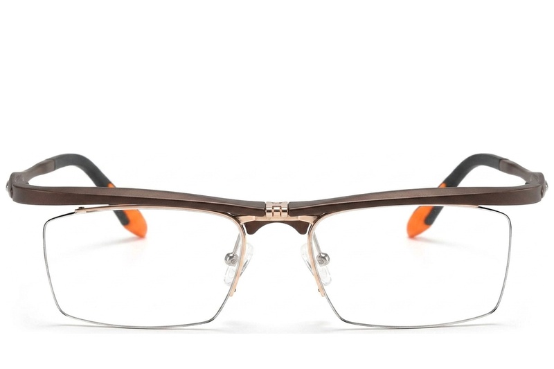 BS2519-0005_Brown_Rectangular_Ultem_Glasses_front