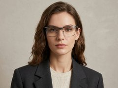 BS2519-0008_Grey_Rectangular_Ultem_Glasses_corner-tryon_female
